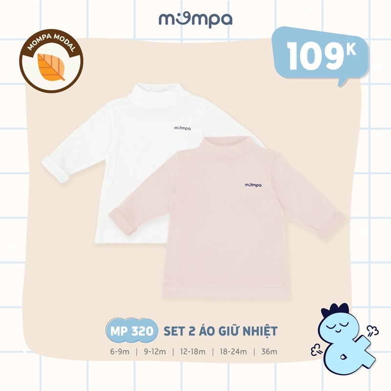 Set áo giữ nhiệt cho bé từ 6-36m