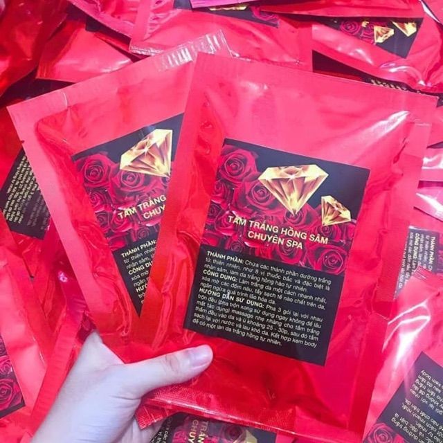 (MỜ NÁM) Bột tắm trắng hồng sâm chuyên SPA | BigBuy360 - bigbuy360.vn