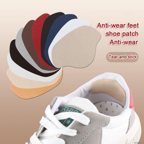 4 cái / 2 cặp Mòn Lỗ giày Sửa chữa gót chân Phụ kiện Miếng dán chống đục lỗ trên gót giày Giày thể thao tự dính Bảo vệ gót chân Giày chèn Chăm sóc giày