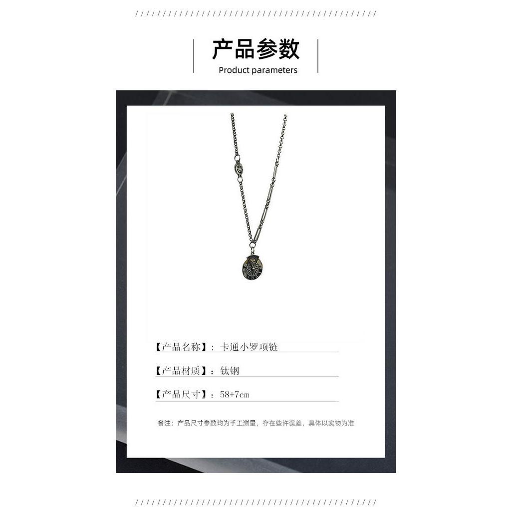 Dây Chuyền Mặt Số La Mã Phong Cách Hip Hop Đường Phố 22827