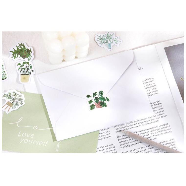 Bộ 45 Sticker Cây Cảnh E116