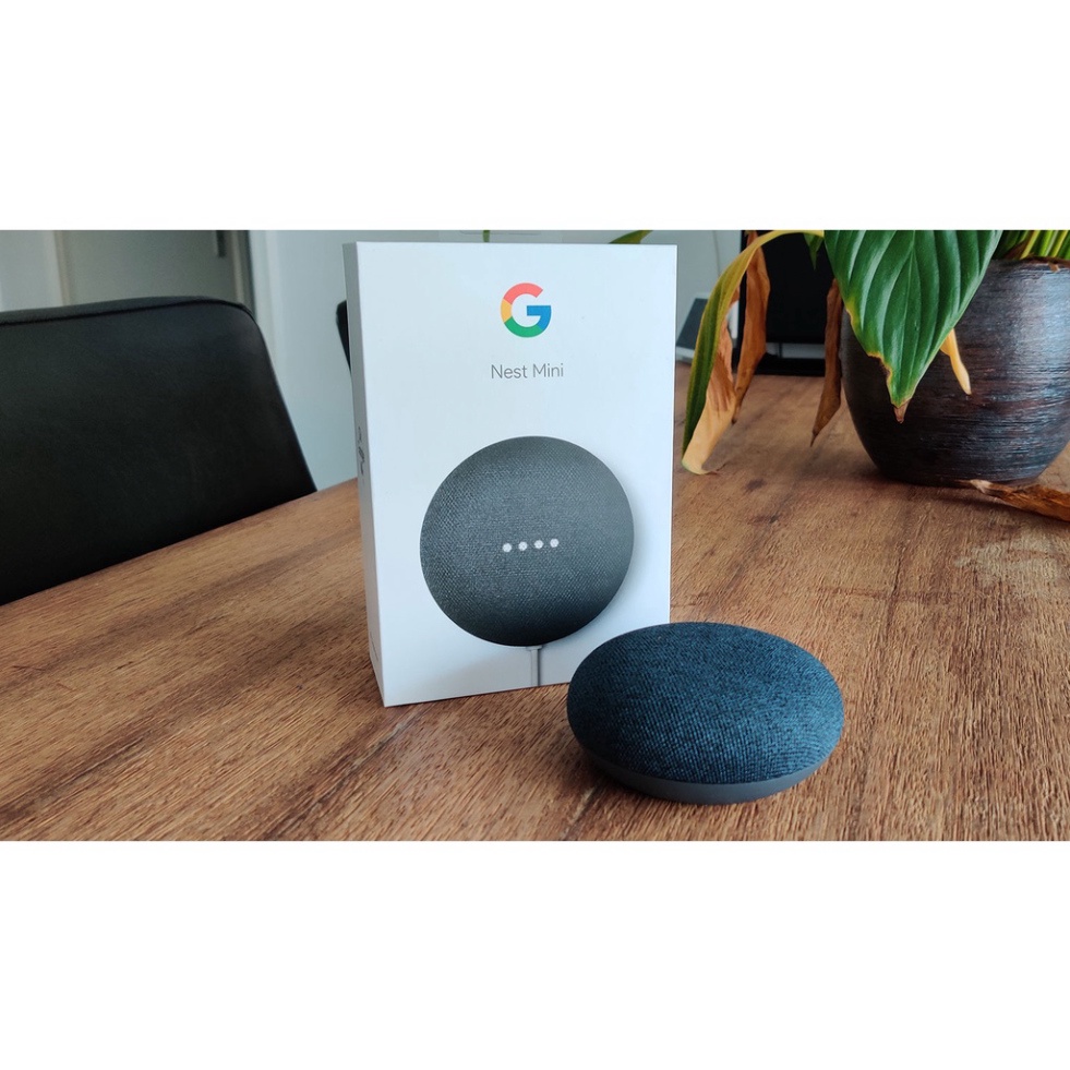 GIÁ THẤP NHẤT BH 12th Loa thông minh Google Nest Mini - Google Home mini Gen 2 tích hợp trợ lý ảo, chính hãng, nguyên se