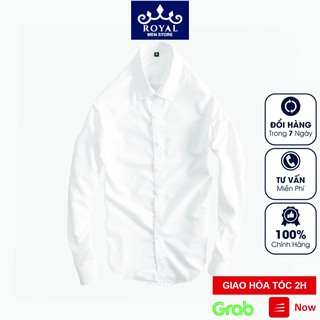Áo sơ mi nam form rộng dài tay chất lụa đẹp Hamino dáng thời trang công sở Hàn Quốc màu trắng đen A2