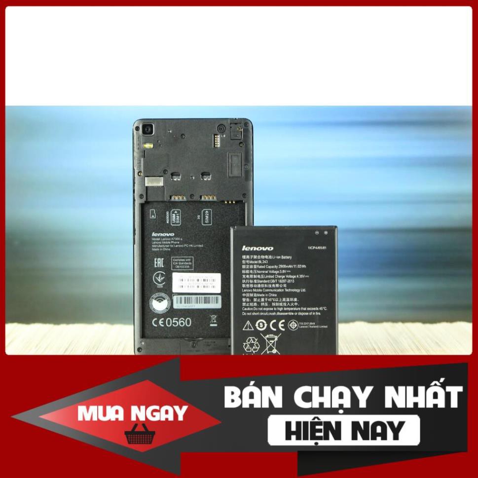 Free HOT Pin Lenovo A7000, A7000 Plus (BL243)_Dung Lượng 3000mAh