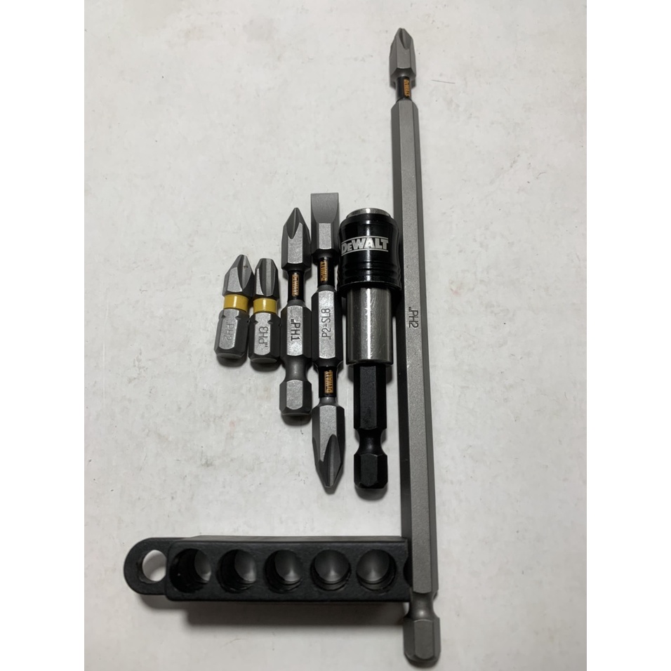 Bộ mũi vít PH1 - PH2 - PH3 - SL8 - đầu bắn tôn Dewalt chính hãng có từ