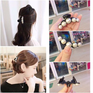 Kẹp tóc ngọc trai style Hàn Quốc