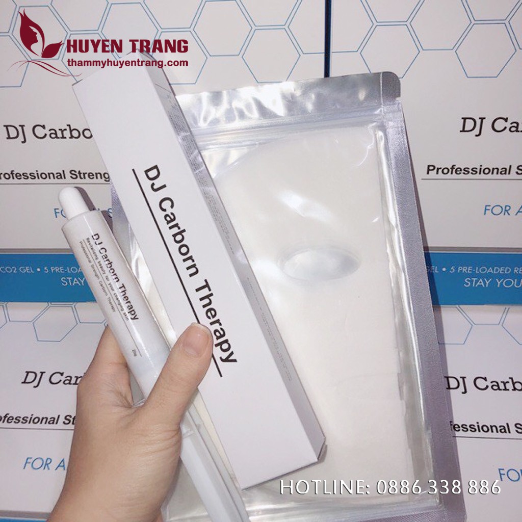 Mặt Nạ Sủi Bọt Thải Độc Da, Làm Trắng Da CO2 DJ Carborn Therapy  - Thẩm Mỹ Huyền Trang