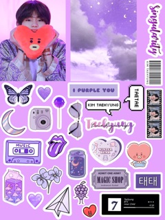 Sticker BTS - Sticker BTS aesthetic