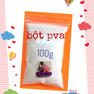bột PVA- bột nấu keo trong làm slime
