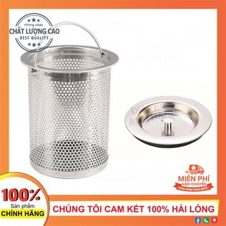 Giỏ lọc rác, cốc lọc rác, chặn rác bồn rửa chén + nắp chậu rửa bát inbox