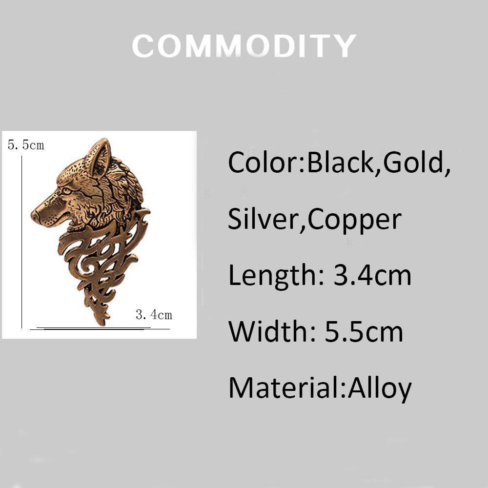 Trâm Cài Áo Kim Loại Màu Đen Phong Cách Goth Đáng Yêu