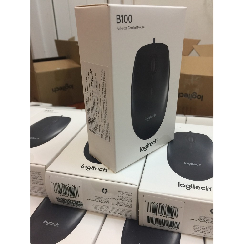 Chuột Quang Logitech B100