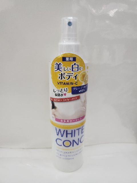 Xịt dưỡng trắng da White Conc Vitamin C Body Lotion