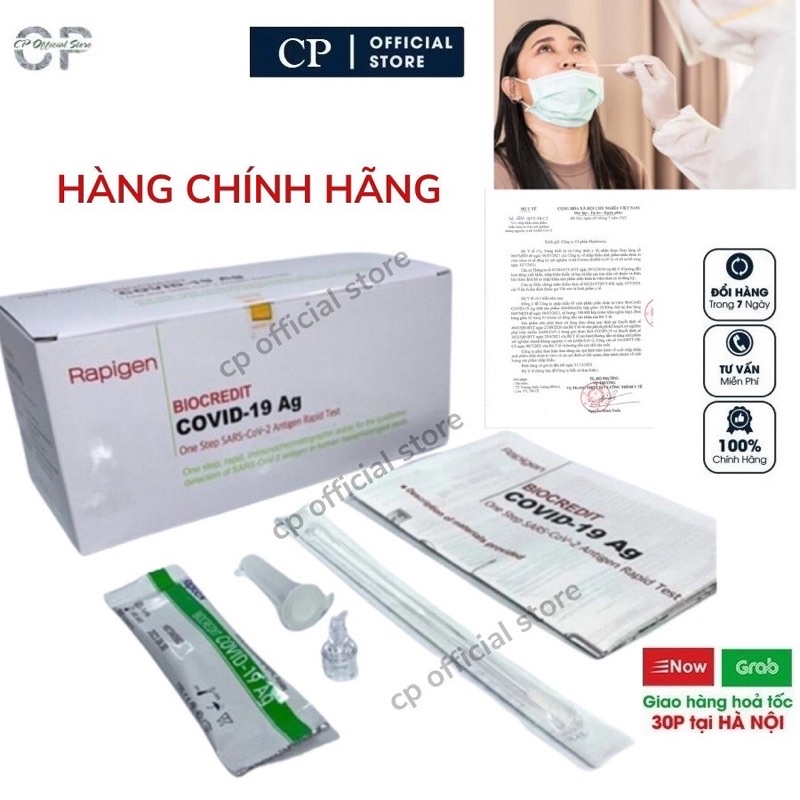 [Nhạy,chính xác] Kit test nhanh Biocredit COVIDD-19 Ag Test Nasal - Nhập Khẩu Hàn Quốc