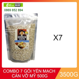Combo 7 gói yến mạch cán vỡ 500gr