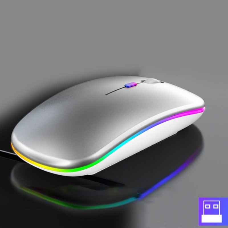 Chuột không dây Mini 2.4Ghz Có Thể Sạc Lại Dành Cho Máy Tính