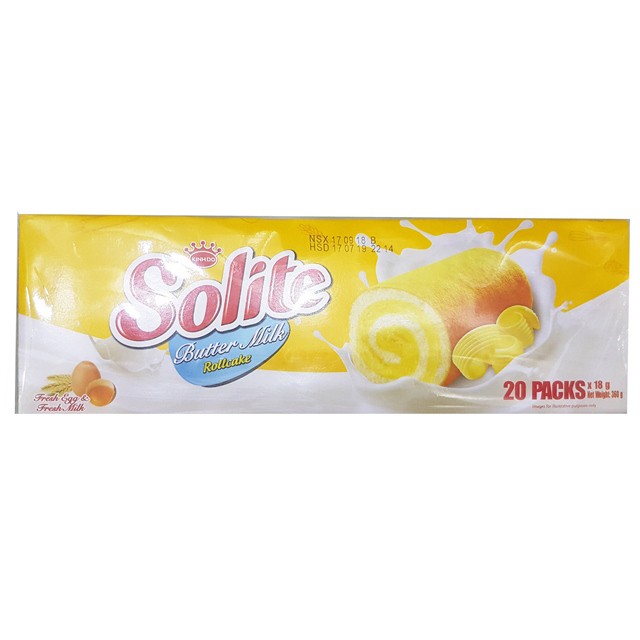 Combo 3 vị Solite bơ sữa, dâu, lá dứa