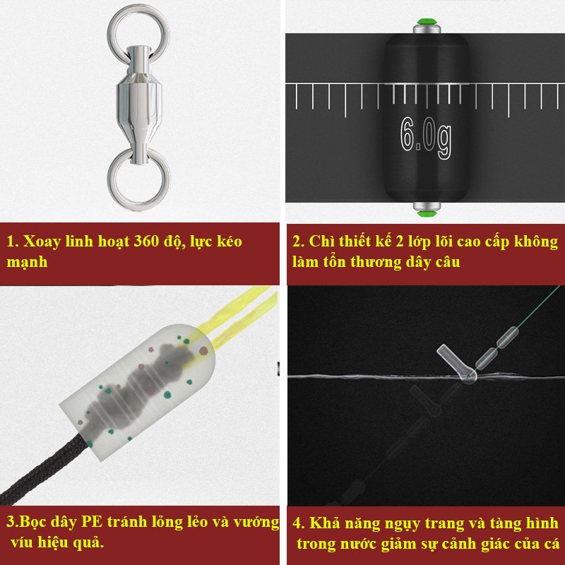 Bộ Trục Câu Săn Hàng Cao Cấp-TCSH-34