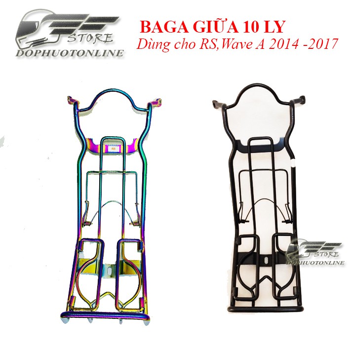 Baga Wave A, Wave Rs 2007 - 2016 - Inox, Đen, Titan