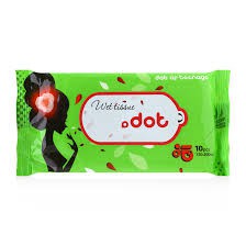 10 gói khăn ướt bỏ túi dot 10 tờ