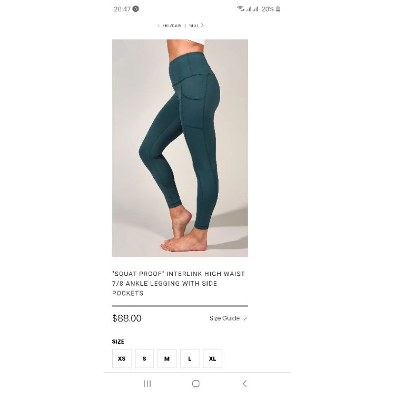 Quần Dài Yoga 90Degree Dư Xịn