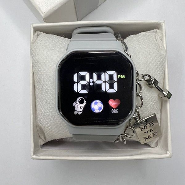 Đồng Hồ Điện Tử Chống Thấm Nước Có Đèn LED Công Nghệ Đơn Giản Thời Trang Cho Nam Và Nữ