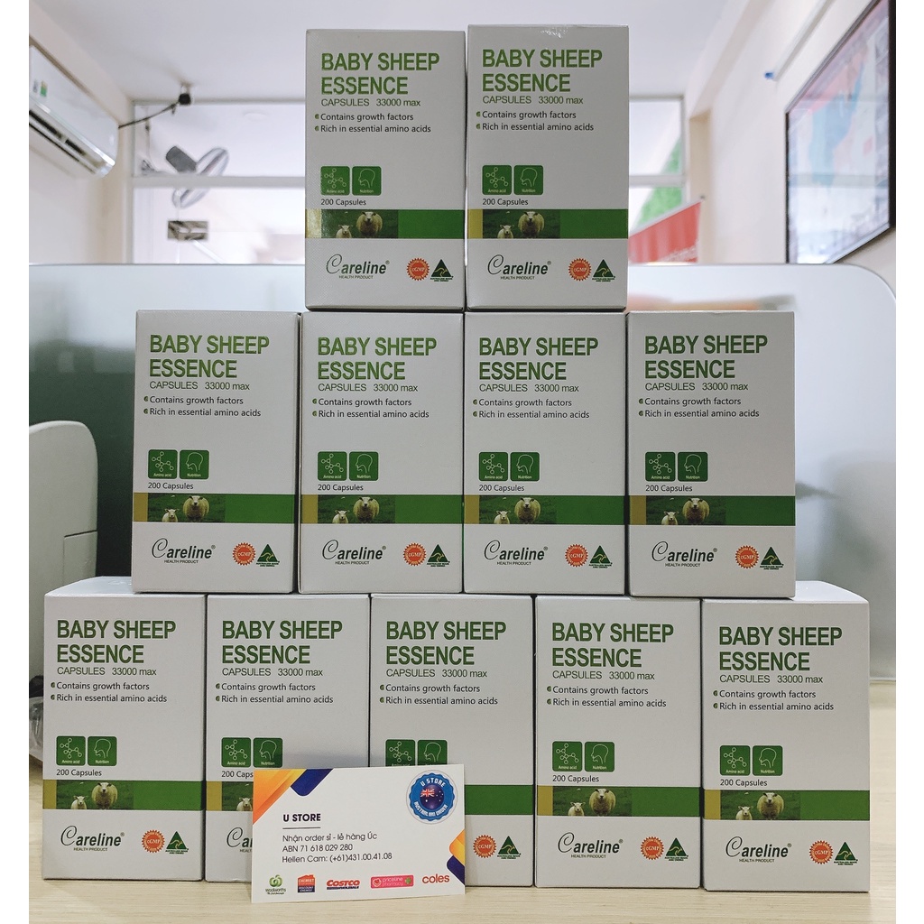 Viên Uống Nhau Thai Cừu Baby Sheep Essence 33000