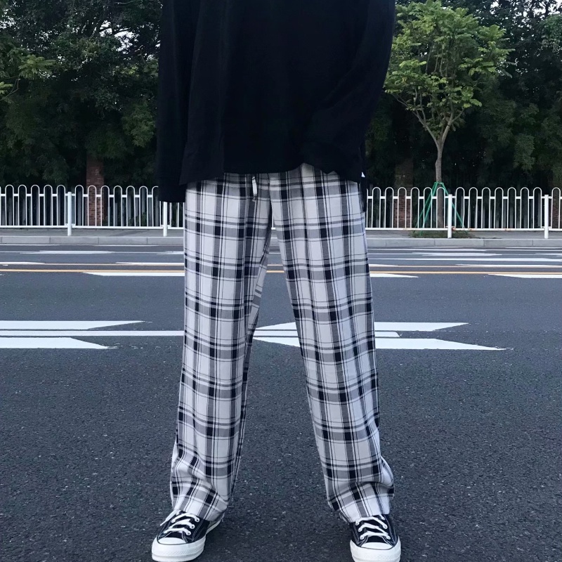 Quần Thể Thao Lưng Cao Ống Rộng Thời Trang Xuân Thu Hàn Quốc Dành Cho Nữ / Size M-3XL