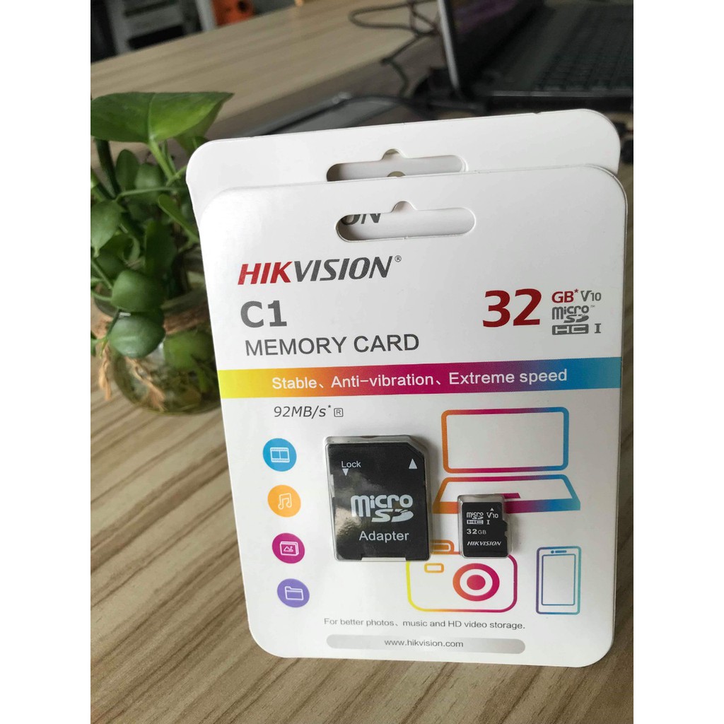 Thẻ nhớ chuyên Camera micro SD 32GB - 64GB HIKVISION - Hàng Chính Hãng