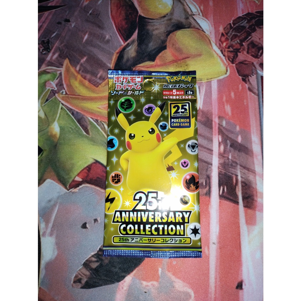 [Mã LIFE1404ALL50K giảm 10% đơn 200K] [Luffy TCG Shop] Pack Thẻ Pokémon Tiếng NHẬT Kỷ Niệm 25 Năm S8A Hàng Chính Hãng