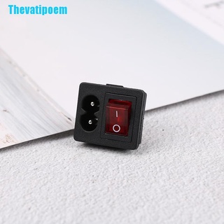 Công Tắc Bật / Tắt Có Đèn Đỏ 250v 10a