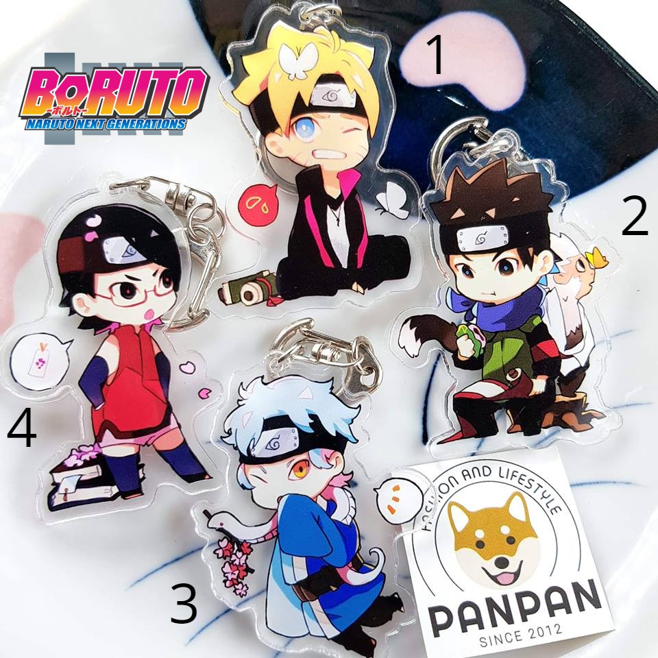 Móc Khoá Anime Mica Boruto: Naruto Next Generations (6cm)