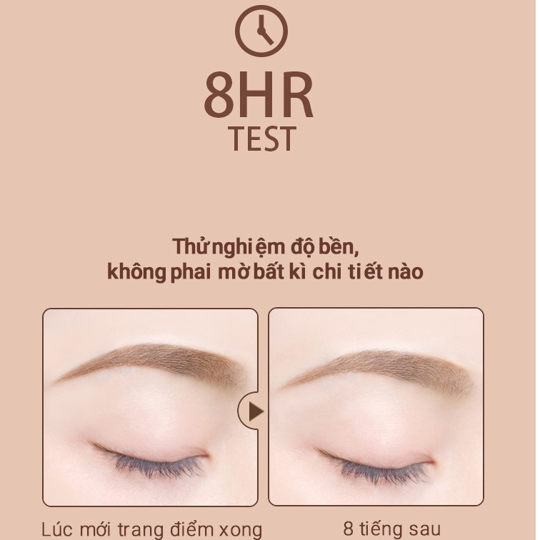 Chì kẻ MKUP tạo dáng chân mày 3 trong 1 4ml