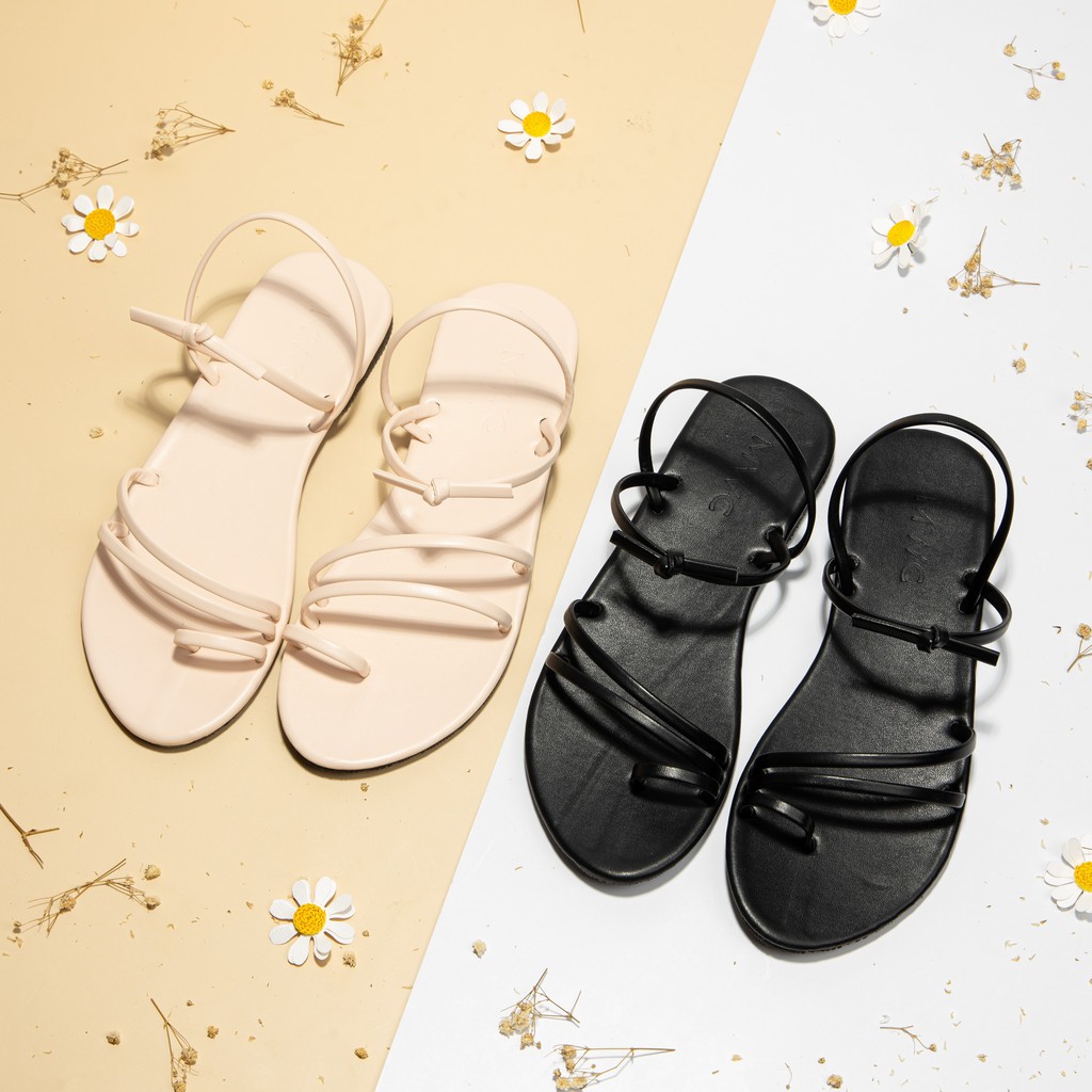 Giày sandal nữ quai mảnh sỏ ngón MWC NUSD- 2788