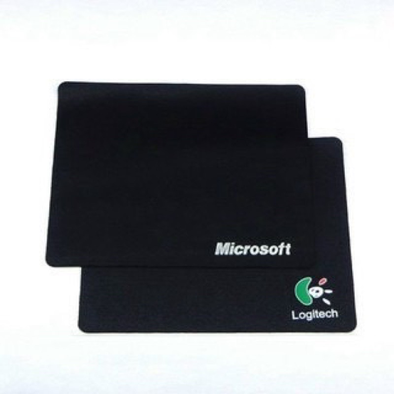 Miếng lót chuột cỡ nhỏ 18x22cm (Microsoft ) - Màu đen