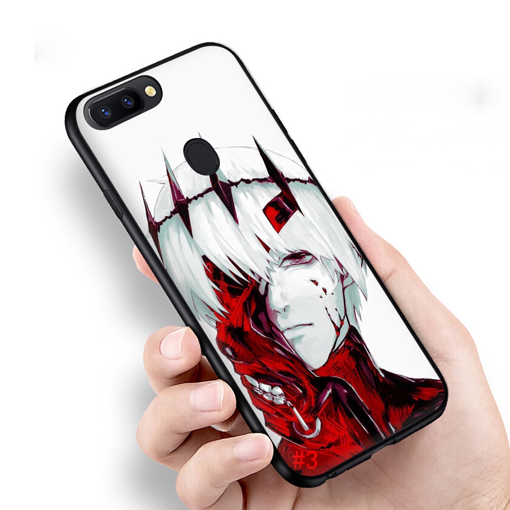 Kaneki Ken Soft Phone Case for OPPO A3s A5 A7 A37 A39 A5s A59 F3 A1 F5 F7 F9 F1s