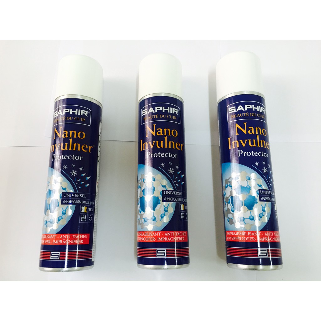 Chống bẩn, chống nước, chống mốc đồ da - SAPHIR NANO PROTECTOR