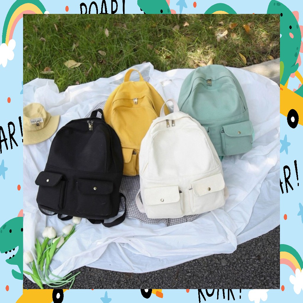 [GIÁ CỰC SỐC] Balo Ulzzang 3 màu chỉ 129k