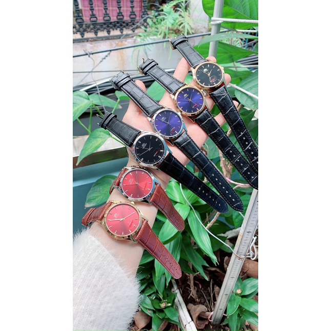 Đồng Hồ Nam Orient Máy Pin , Dây Da , Size 38mm