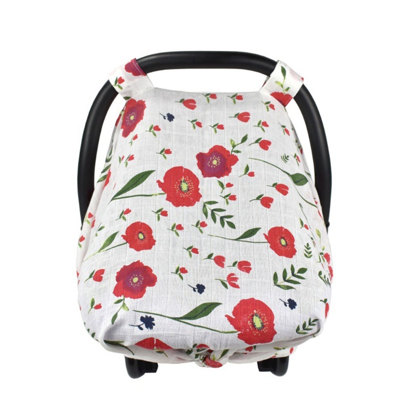 Vỏ Bọc Xe Đẩy Em Bé Bằng Cotton Trơn Đa Năng