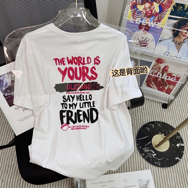 NRVP Áo Thun Tay Ngắn Cổ Tròn Thời Trang Mùa Hè Phong Cách Hàn Quốc 2022 Cho Nam Và Nữ