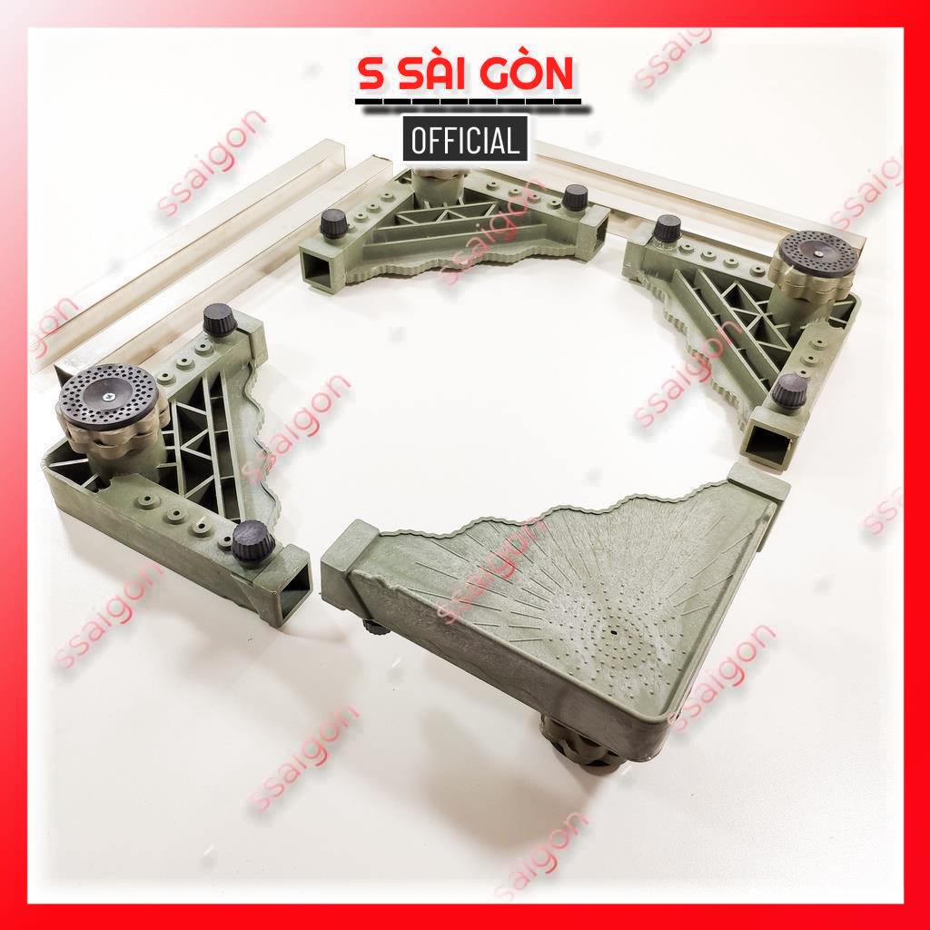 Chân máy giặt đa năng chống rung trụ ren S4D điều chỉnh cao thấp dùng cho máy giặt tủ lạnh máy rửa bát BH 2 năm