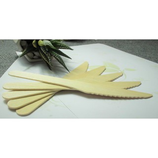 Set 100 chiếc Dao Gỗ dùng 1 lần (Knife Wooden)
