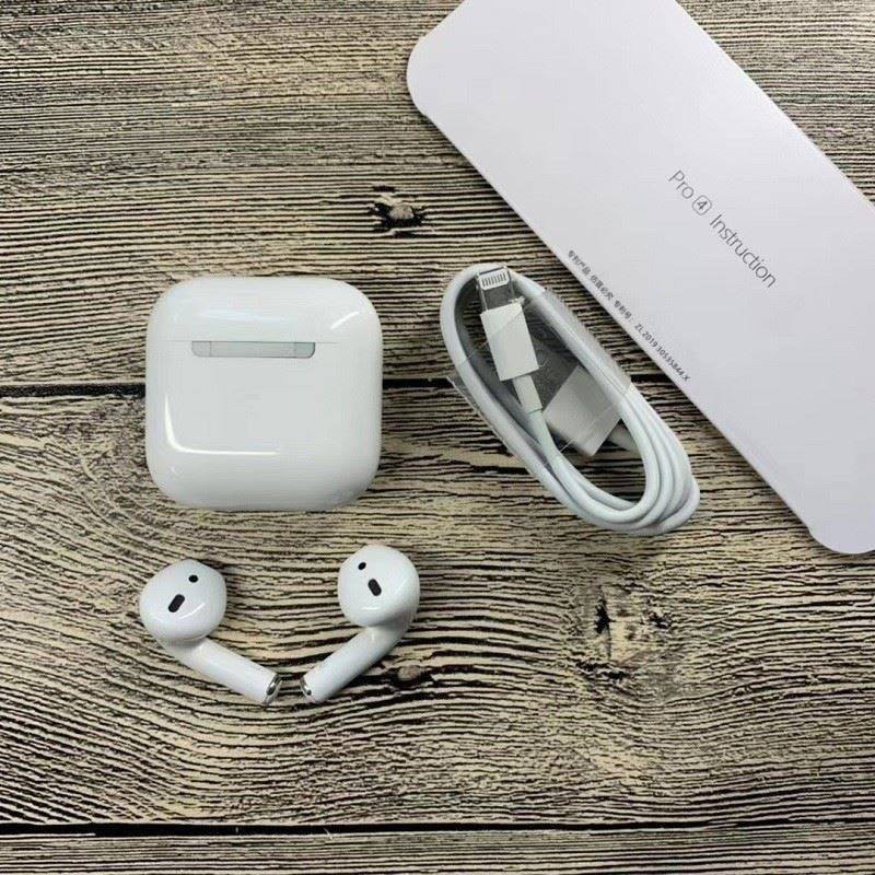 Tai Nghe Không Dây Airpod Pro 4Cao CấpTai Nghe Bluetooth Phiên Bản Nâng Cấp Giới Hạn 2020 Cực Hot [Có Pop up]