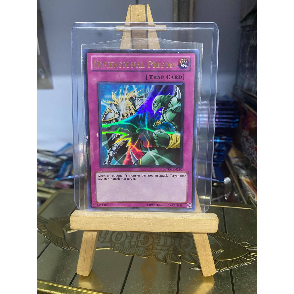 [ Dưa Hấu Yugioh ] Lá bài thẻ bài Dimensional Prison - Ultra Rare - Tặng bọc bài nhựa bảo quản