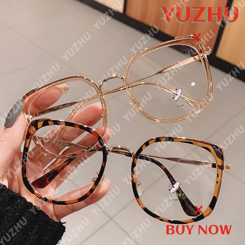 Mắt Kính Gọng Vuông Chống Ánh Sáng Xanh Phong Cách Thời Trang Hàn Quốc