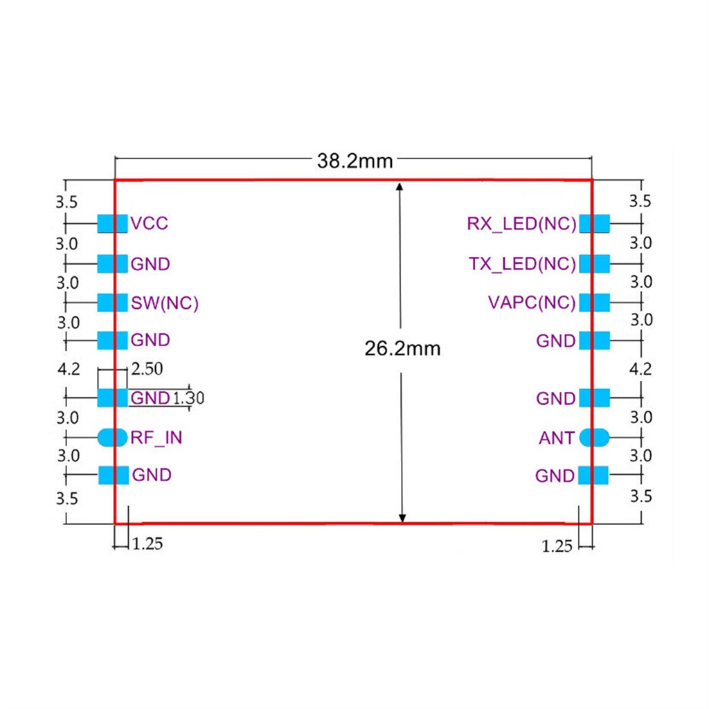 Bộ Khuếch Đại Tín Hiệu Hai Chiều 433MHz / 510MHz / 868MHz / 915MHz / Lora