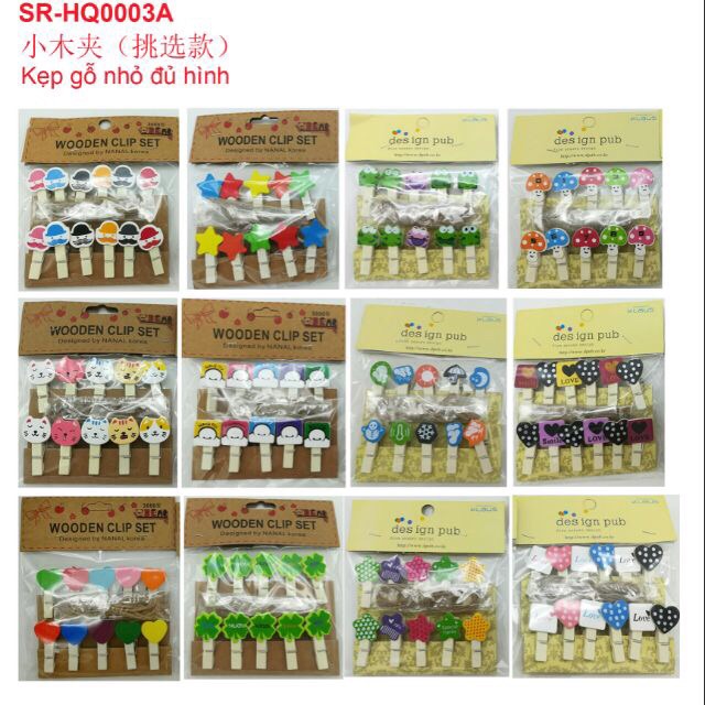 Kẹp ảnh gỗ
