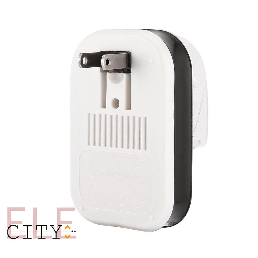 111ele} Battery Charging Device Travel LCD Mobile Phone Battery Charger With USB-Port