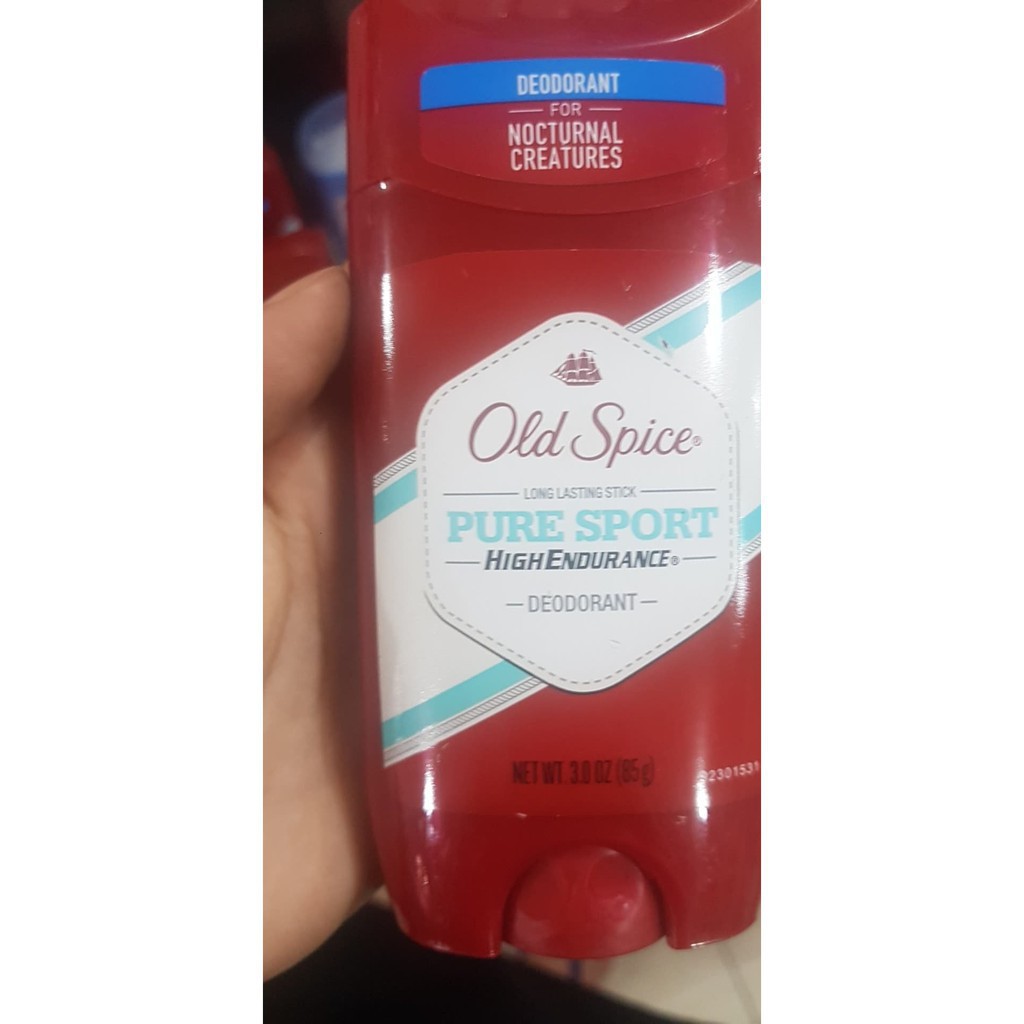 Lăn khử mùi Old Spice Pure Sport High Endurance 85g của Mỹ